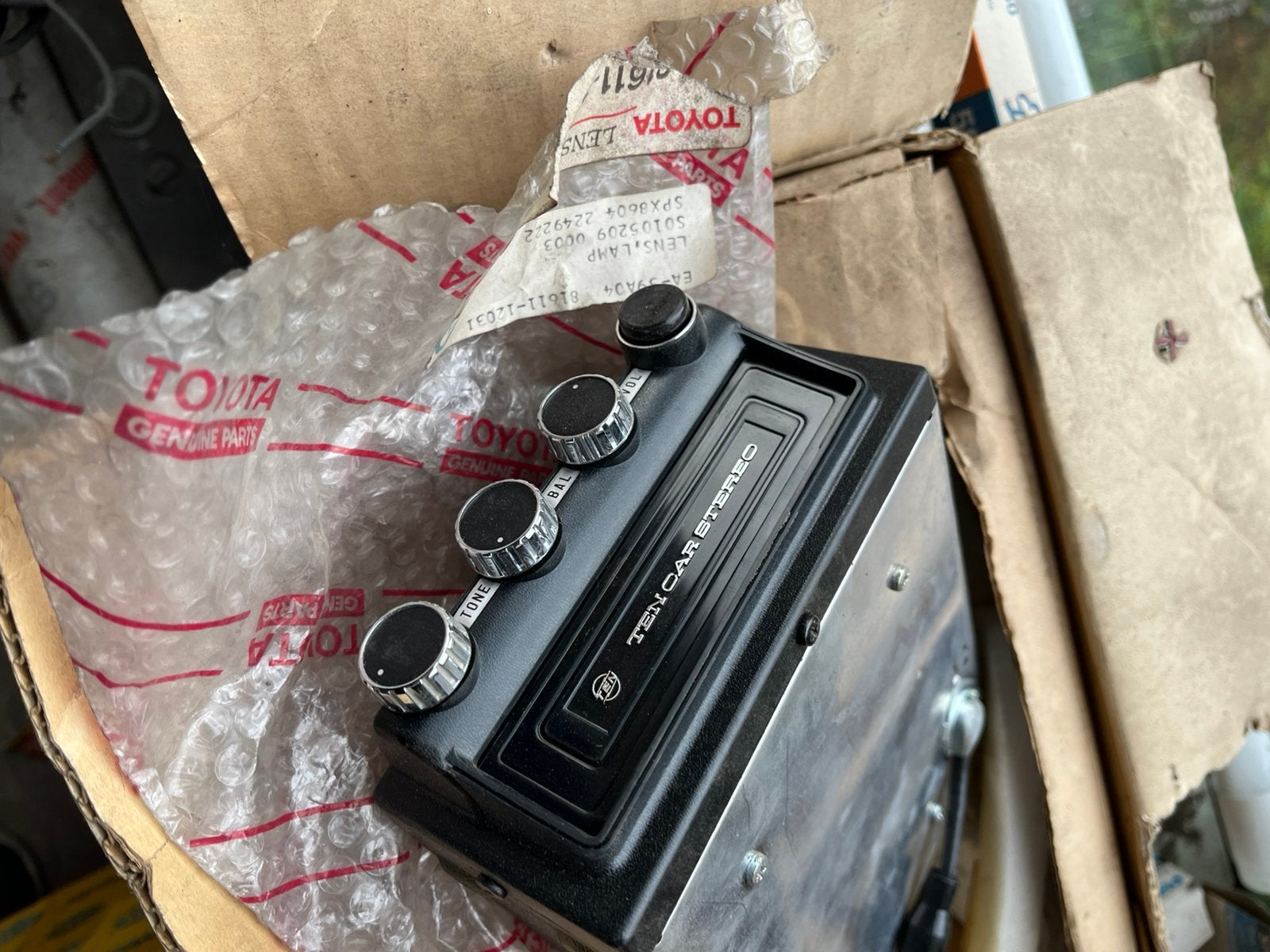 8-track speler voor in de auto / seventies, Ophalen, Nieuw