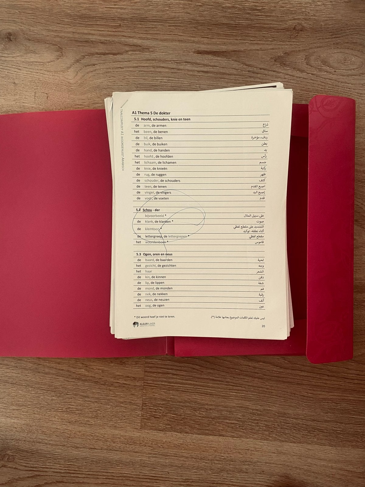 Woordenlijsten Nederlands A1/A2 - Arabisch, Ophalen of Verzenden, Gelezen, Non-fictie