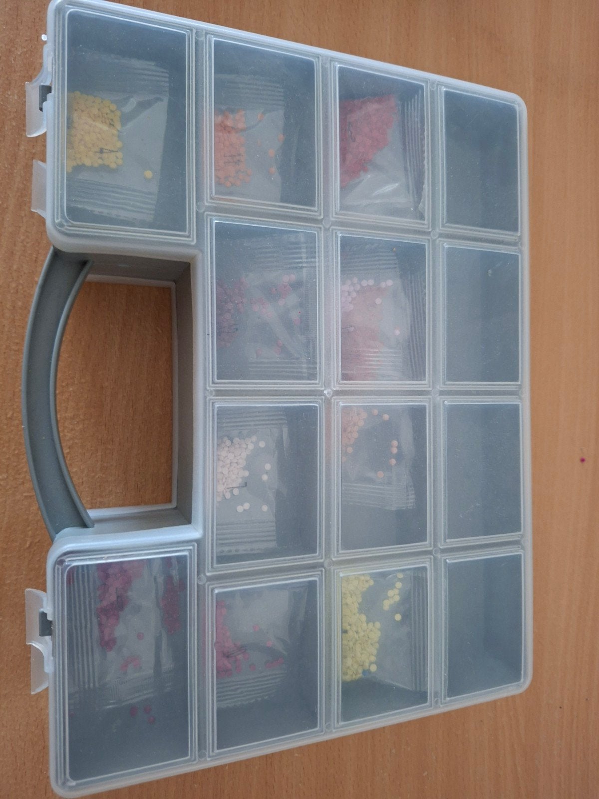 Diamond Painting set met opbergdoos en accessoires, Overige thema's, Diamond painting, Meerkleurig, Ophalen of Verzenden