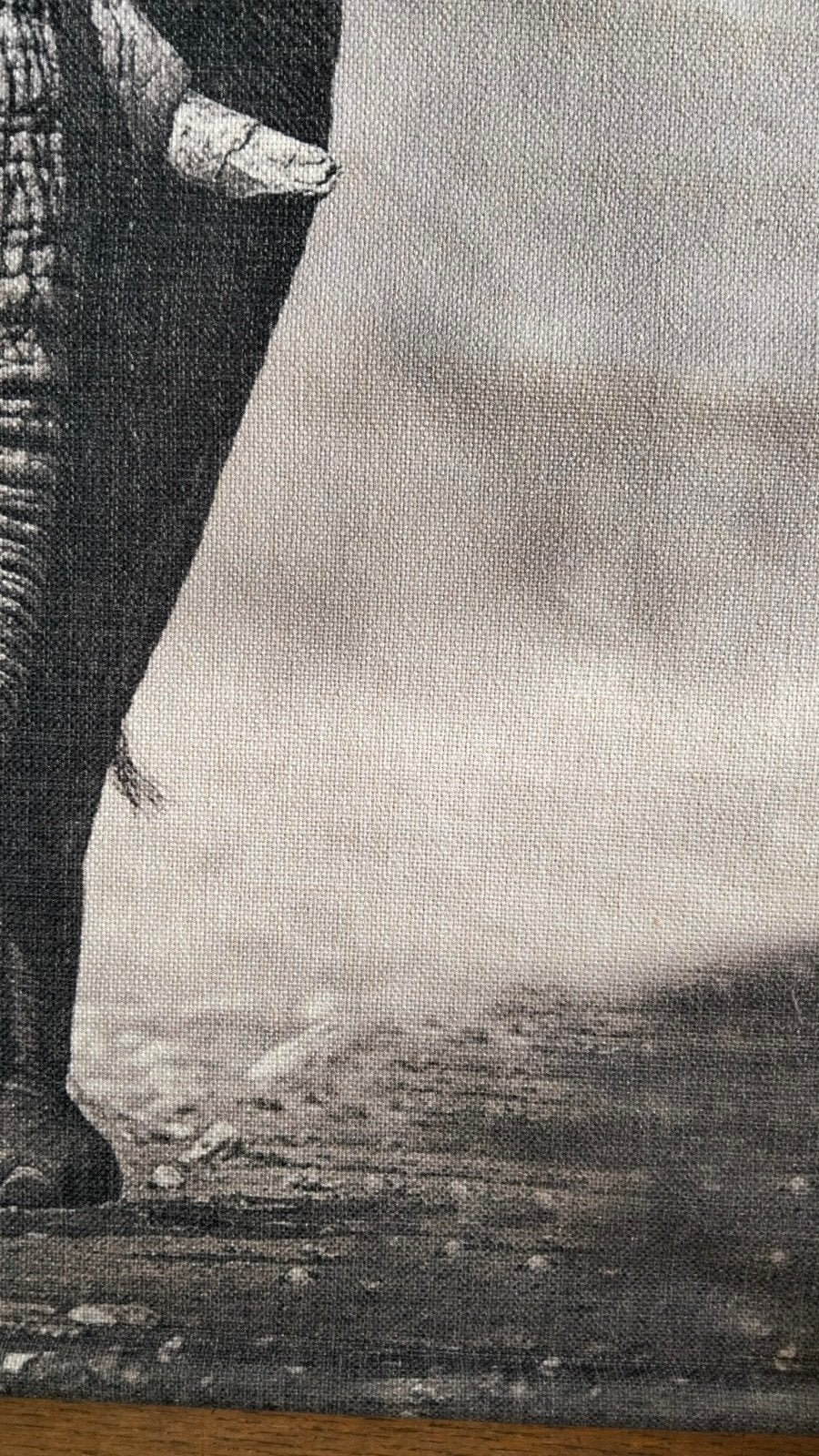 Wanddoek olifant, Ophalen of Verzenden