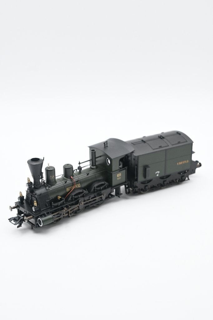 Märklin Stoomlocomotief met Tender K.Bay.Sts.B., Märklin, Wisselstroom, Locomotief, Info@maerklin.de