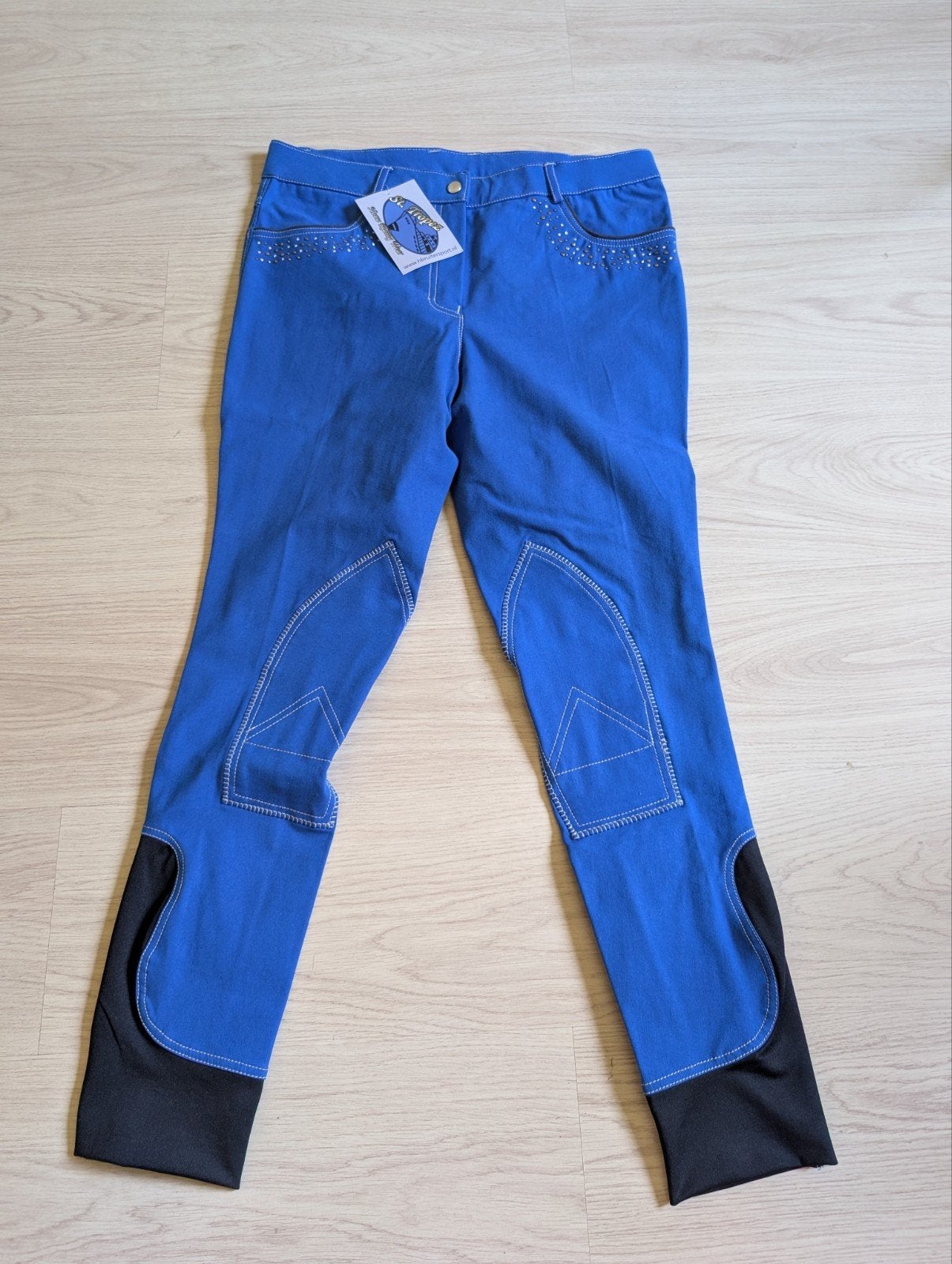 HB Rijbroek Dames Maat 40 - Gloednieuw met kaartjes, Dieren en Toebehoren, Paardrijkleding, Blauw, Nieuw, M, Onderkleding