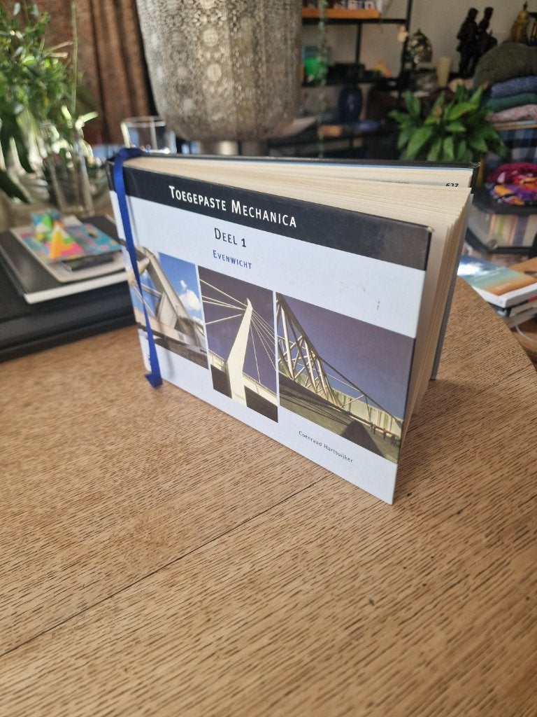 Toegepaste Mechanica Deel 1: Evenwicht - Coenraad Hartsijker, Boeken, Coenraad Hartsijker, Zo goed als nieuw, Beta, HBO