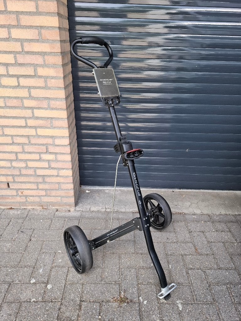 Klick N Go Golf trolley voor cartbag, Ophalen of Verzenden, Gebruikt, Golfkar