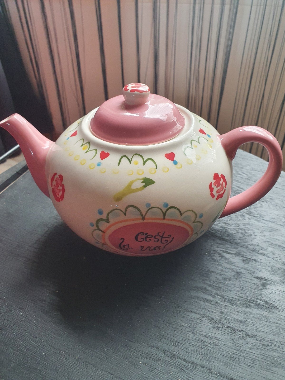 Nieuw! Hele leuke theepot van Jet by ter steege!, Antiek en Kunst, Verzenden