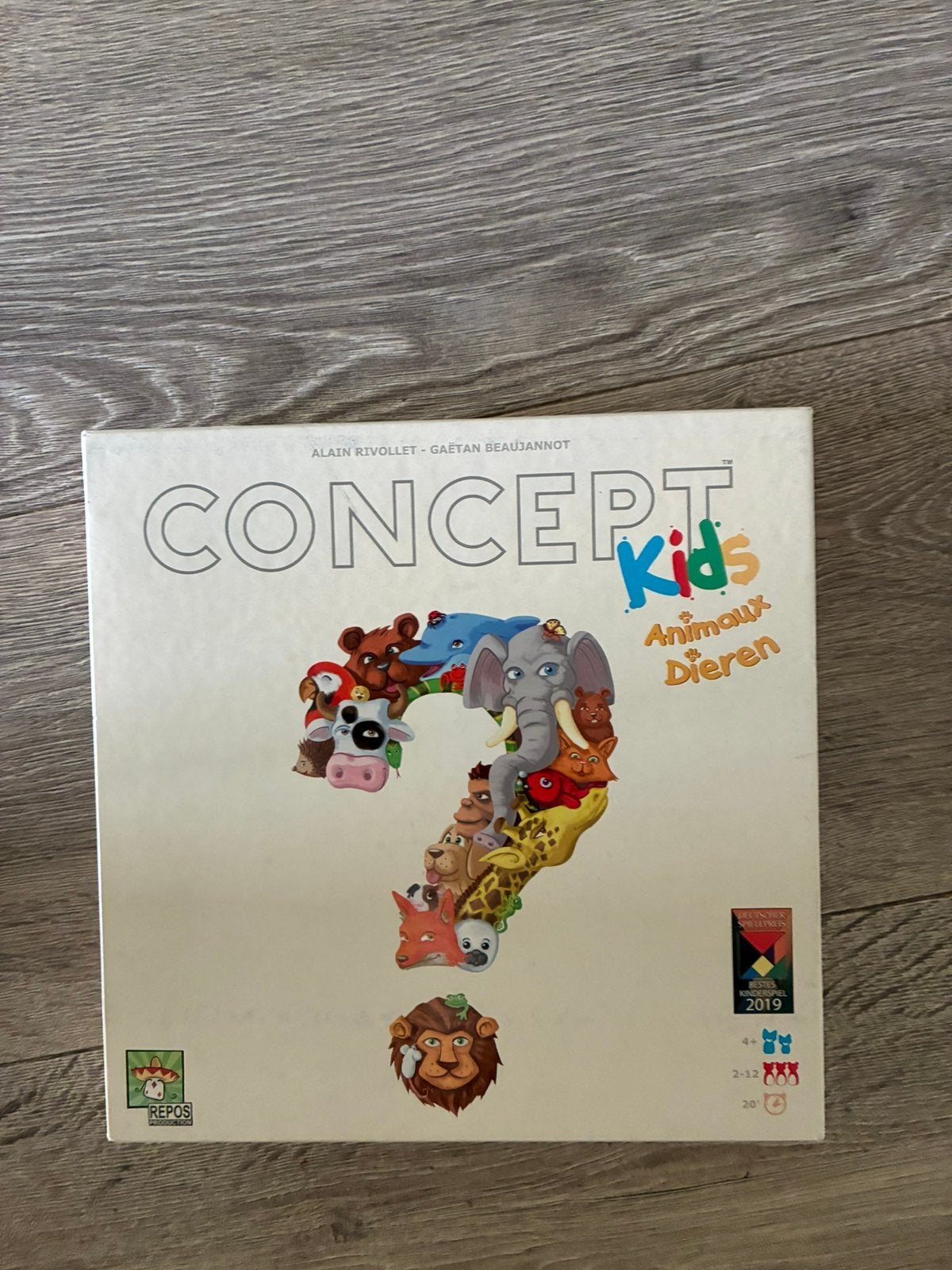 Concept Kids Dieren, Hobby en Vrije tijd, Gezelschapsspellen | Bordspellen, Ophalen of Verzenden, Gebruikt
