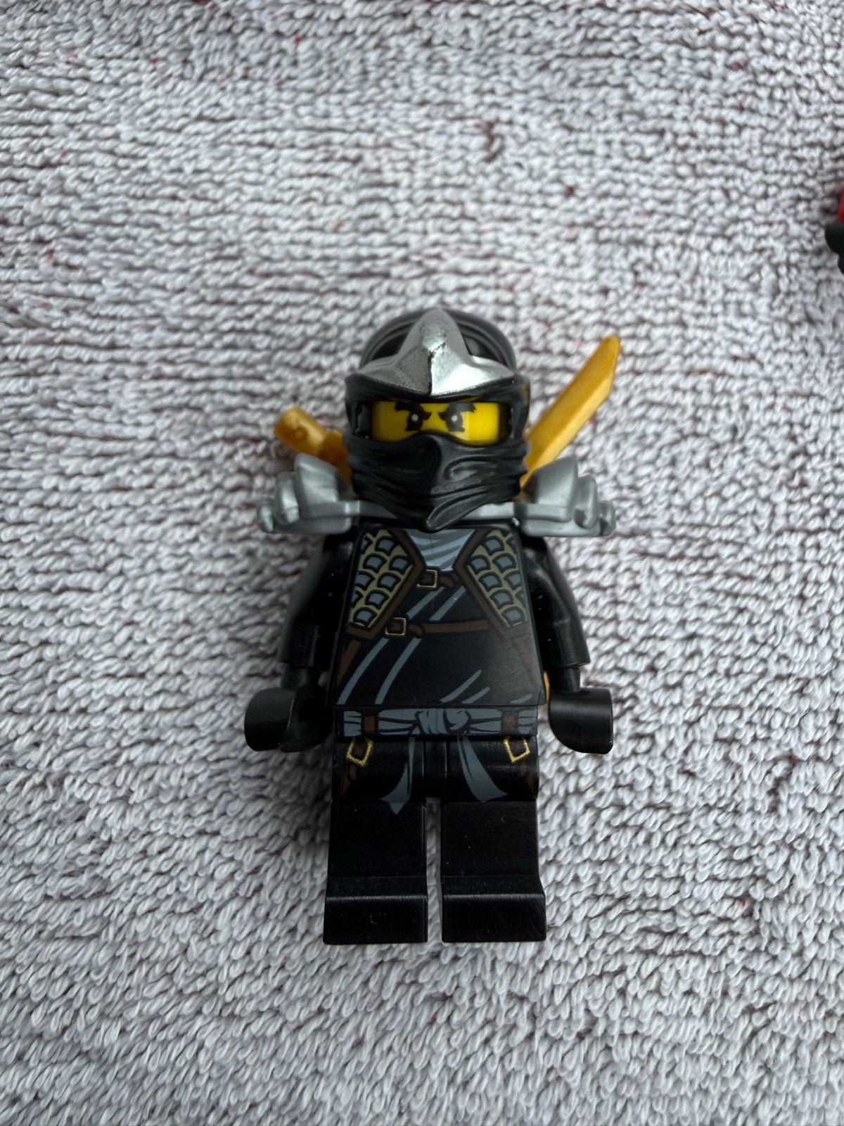 LEGO Ninjago Cole - ZX met Schouderpantser Minifiguur, Ophalen of Verzenden, Gebruikt