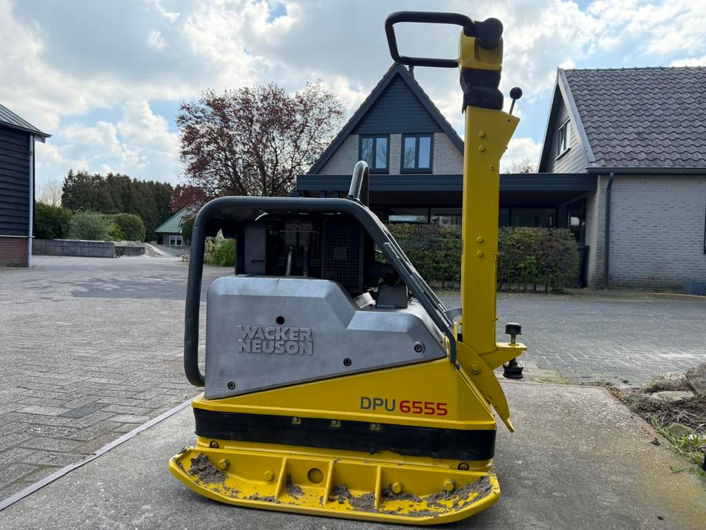 Wacker trilplaat te koop DPU 6555 bj2015 (inruil mogelijk), Tuin en Terras, Hand-tuingereedschap, Ophalen, Gebruikt