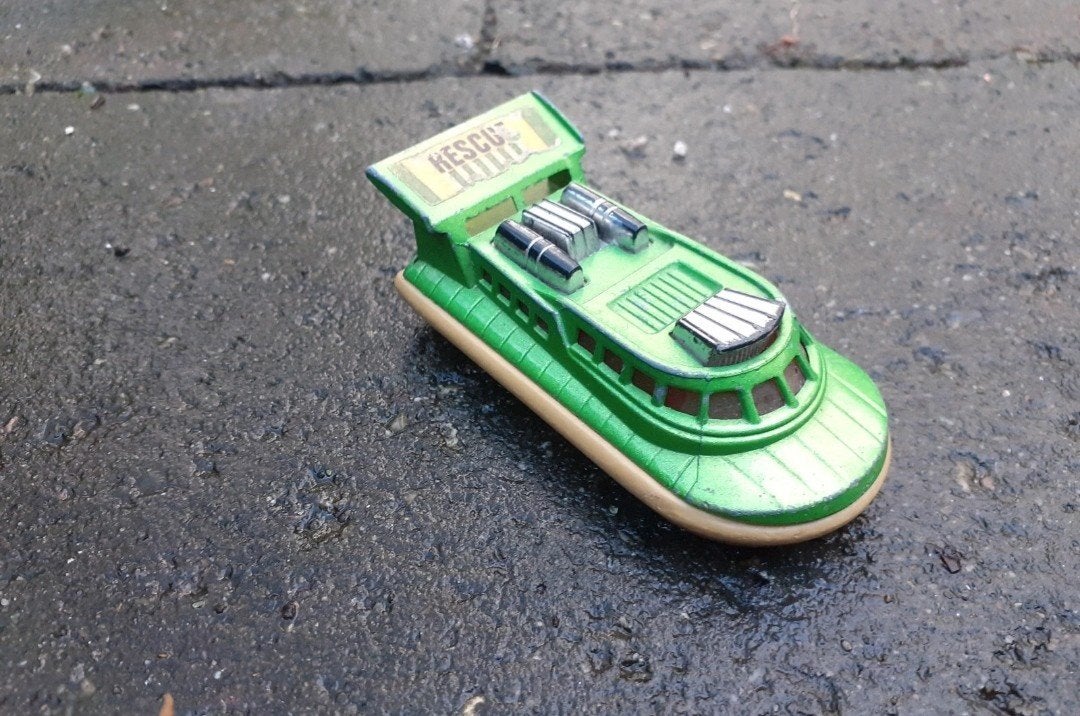 Matchbox Hovercraft rescue 70s, Ophalen of Verzenden, Gebruikt
