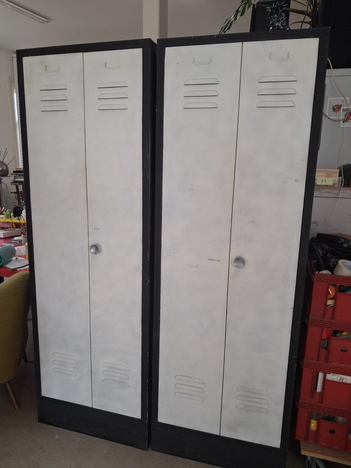 lockers metalen lockerkasten, Ophalen, Gebruikt, Industrie