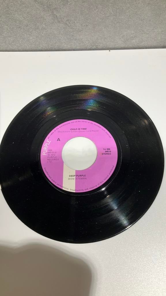 Deep Purple — Child in Time, Cd's en Dvd's, Fotohoes, 7 inch, Ophalen of Verzenden, Zo goed als nieuw