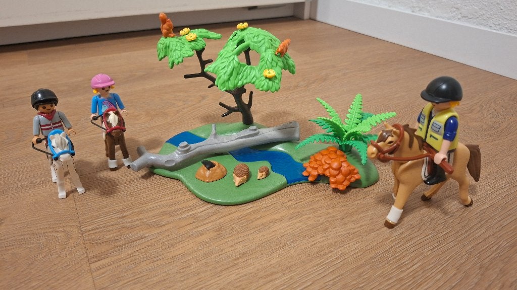 Playmobil paarden set 5685, Kinderen en Baby's, Speelgoed | Playmobil, Complete set, Overige typen, Ophalen of Verzenden, Zo goed als nieuw
