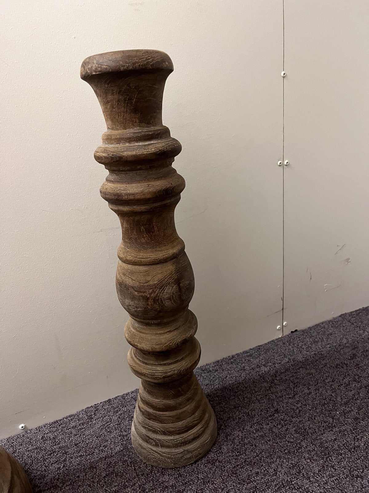 Kaarsenstandaard Aura Peeperkorn 50 cm, Ophalen, Zo goed als nieuw