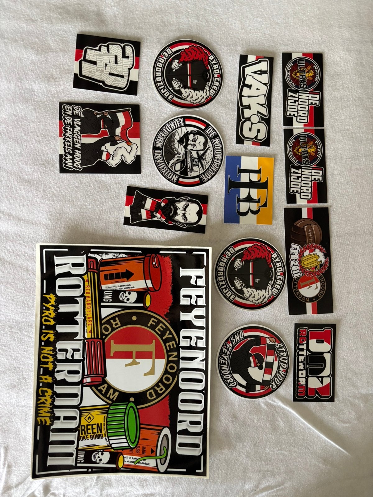 Feyenoord stickers, Verzenden, Nieuw, Sport