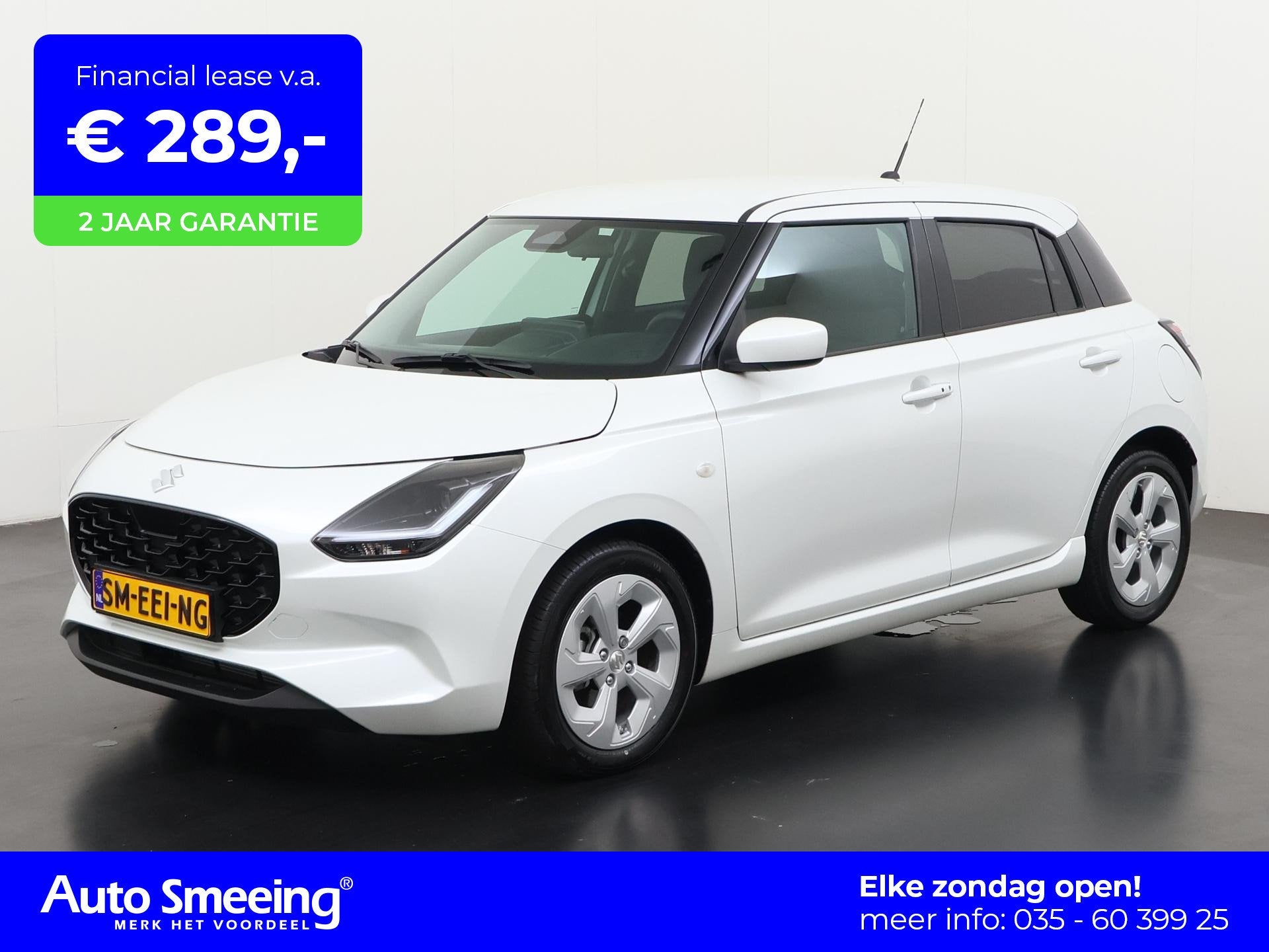 Suzuki Swift 1.2 Smart Hybrid Automaat | Navigatie | Zondag, Auto's, Suzuki, 12 maanden, Stof, Gebruikt, Euro 6