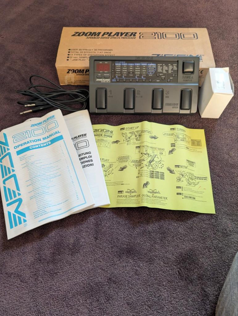 Zoom player 2100, Ophalen of Verzenden, Zo goed als nieuw, Multi-effect