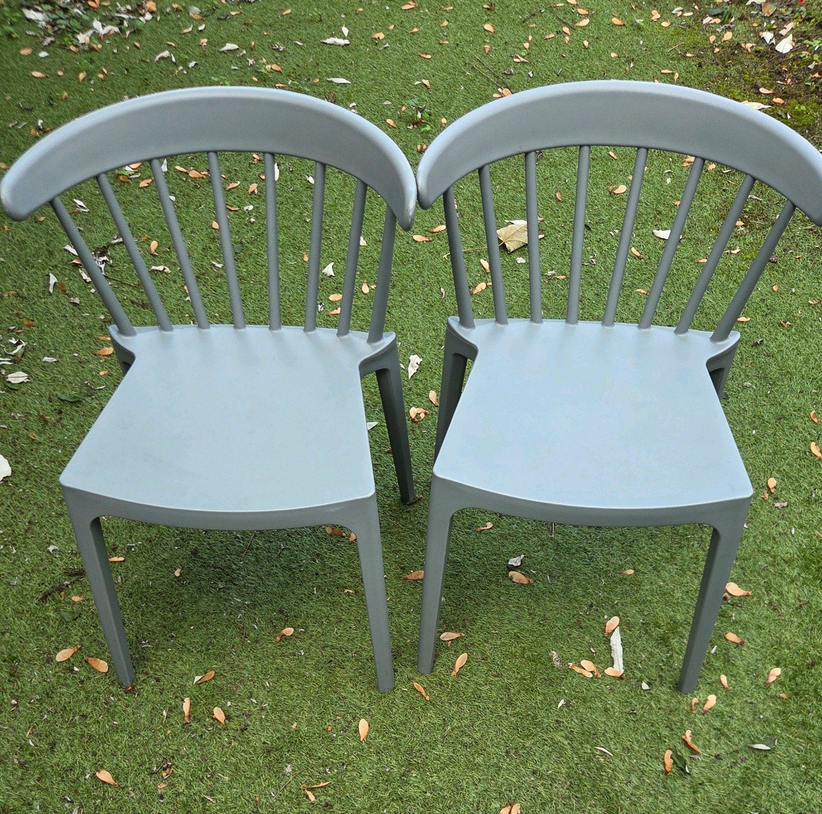 Woood bliss stoelen jade green - €17,50, Tuin en Terras, Ophalen, Kunststof