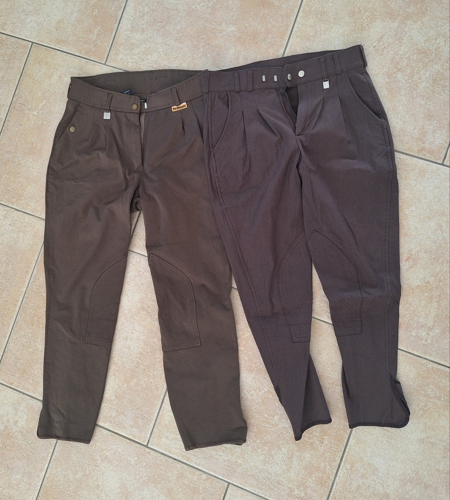 2 paardrijbroeken, dames, maat 46, merk Cavallo en Nedhorse, Ophalen of Verzenden, Dames, Bovenkleding