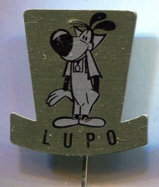 LUPO blik stripfiguur speldje ( S_111a ), Verzamelen, Speldjes, Pins en Buttons, Verzenden, Zo goed als nieuw, Figuurtje, Speldje of Pin