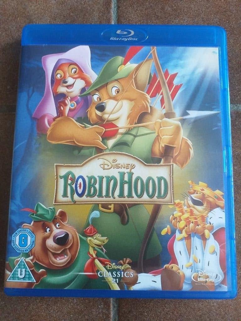 Robin Hood 1973 Bluray, Cd's en Dvd's, Blu-ray, Ophalen of Verzenden, Zo goed als nieuw, Tekenfilms en Animatie