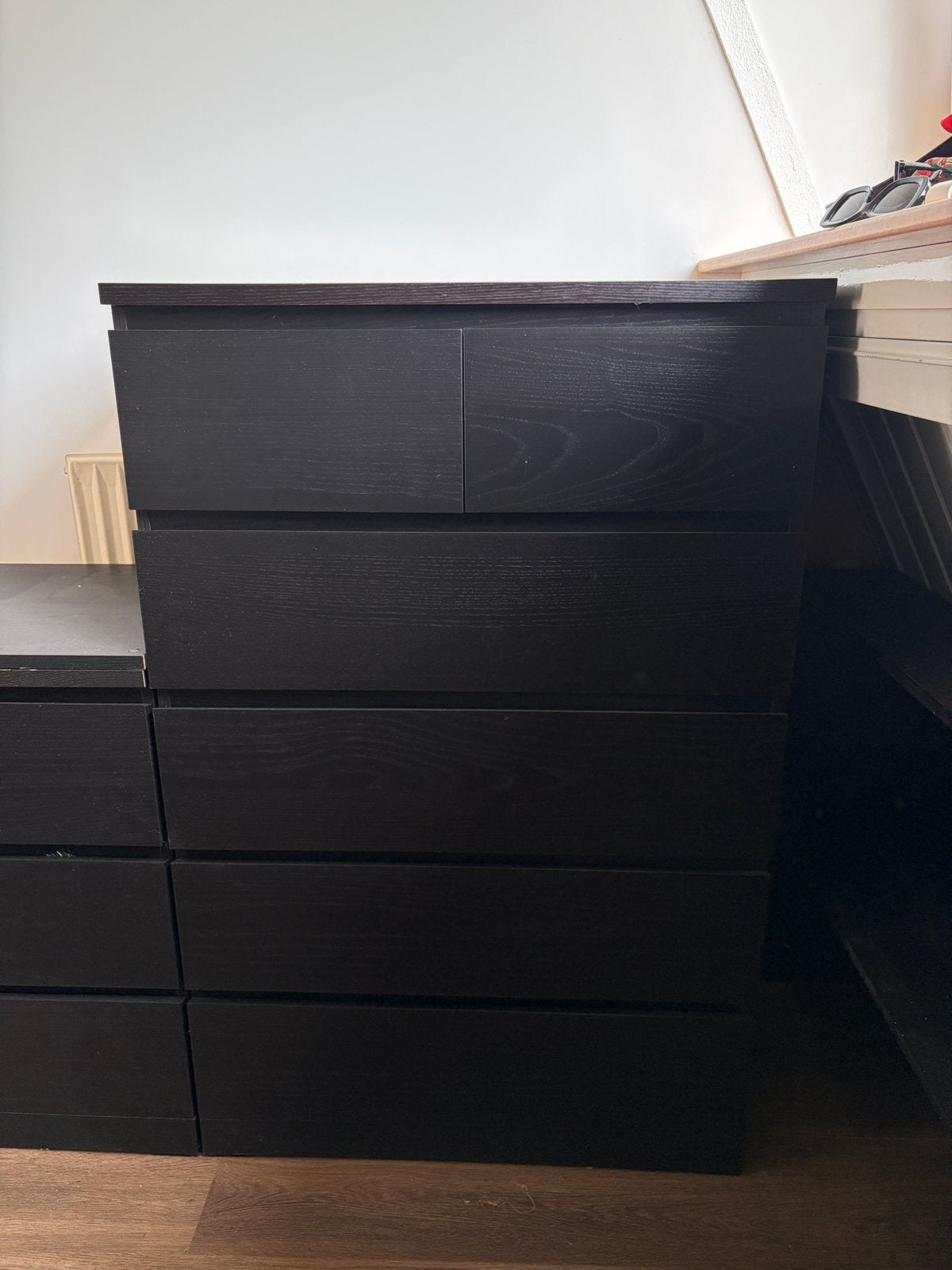 Ikea Malm ladekast met 6 lades, Huis en Inrichting, Kasten | Ladekasten, Ophalen, 5 laden of meer, 100 tot 150 cm, 50 tot 100 cm