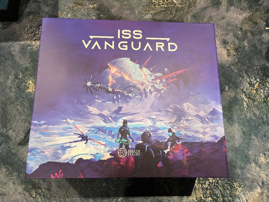 ISS Vanguard Awaken realms kickstarter/gamefound, Een of twee spelers, Ophalen of Verzenden, Zo goed als nieuw, Awaken Realms