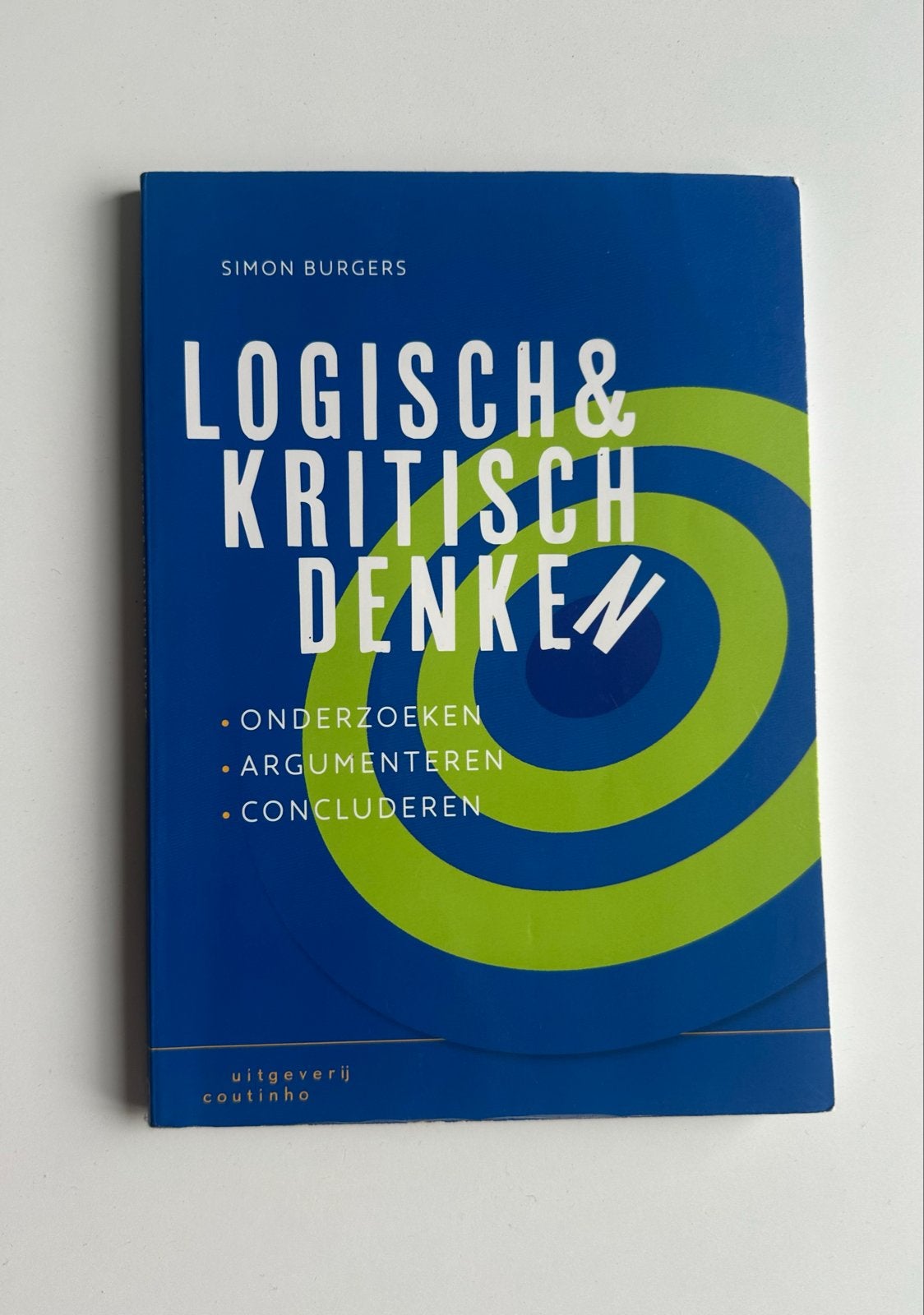 Logisch & Kritisch Denken - Simon Burgers (HBO/WO), Ophalen of Verzenden, Gamma, Zo goed als nieuw, HBO