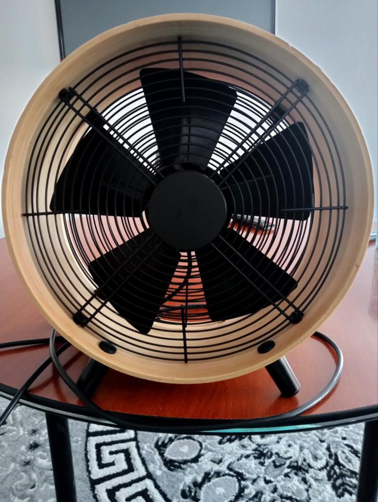 Stadler Form Otto ventilator met een natuurlijke bamboe behu, Ophalen, Zo goed als nieuw