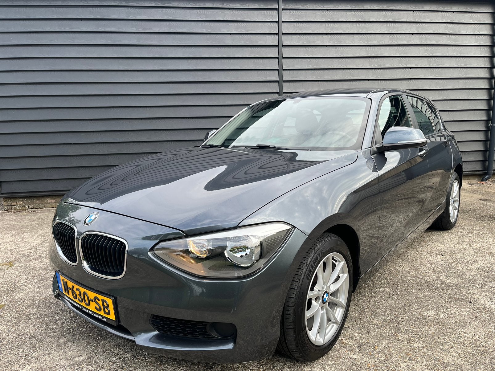 BMW 1-Serie 114I EDE Business Sport, 1-Serie, Achterwielaandrijving, Zwart, 4 cilinders