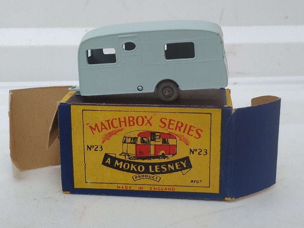 A MOKO Lesney "MATCHBOX"Product Mint"BERKELEY CARAVAN"no.23a, Ophalen of Verzenden, Nieuw, Auto, Matchbox