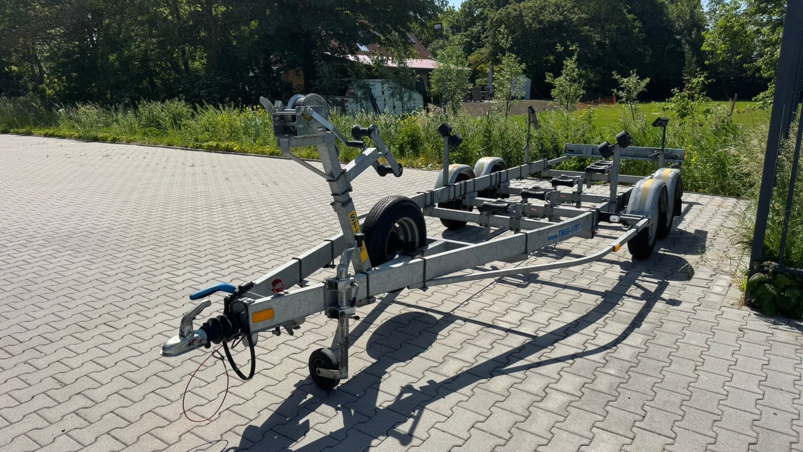 Kalf Boottrailer ( Dubbelasser ), Watersport en Boten, Kalf, Info@admiraal-watersport.nl, Westrak 15, 6 tot 9 meter