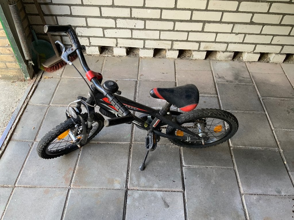 Gebruikte crosfiets, Fietsen en Brommers, Fietsen | Crossfietsen en BMX, Terugtraprem, Staal, Ophalen, Overige merken