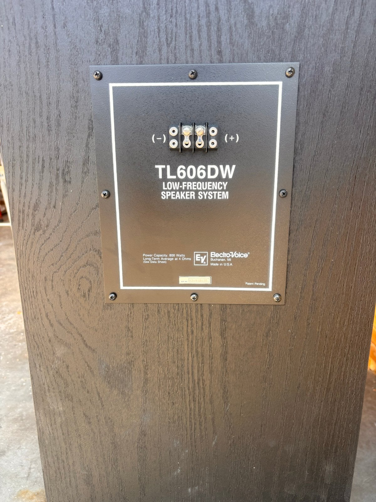 Electro-Voice TL606DW Low-Frequency Speaker Systeem, Vloerstaande luidspreker, Gebruikt, Ophalen, 150 watt of meer