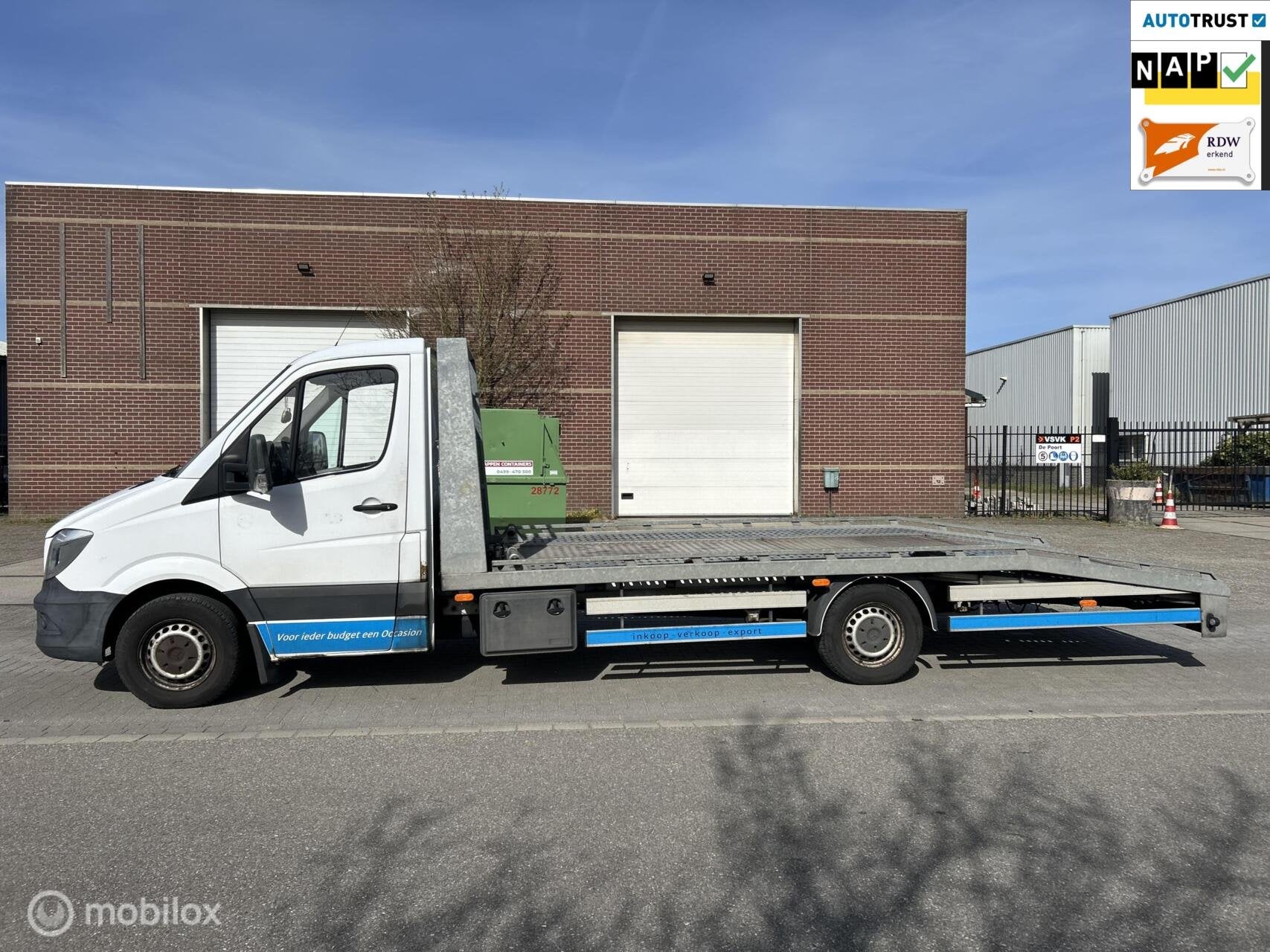 Mercedes Sprinter 316 2.2 CDI 432 Oprijwagen|CARPLAY|EURO 5|, Auto's, 13 km/l, Euro 5, 4 cilinders, Mercedes-Benz