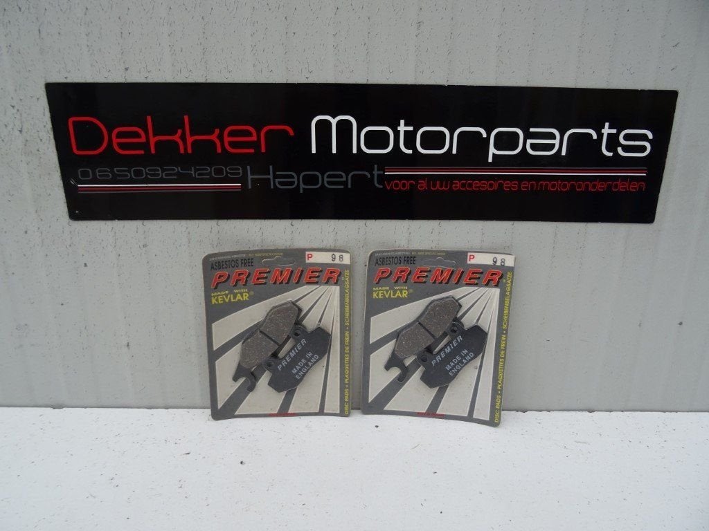 Premier P98 remblokken voorzijde  Triumph Trident tiger etc, Motoren, -, -, Nieuw, Ophalen of Verzenden