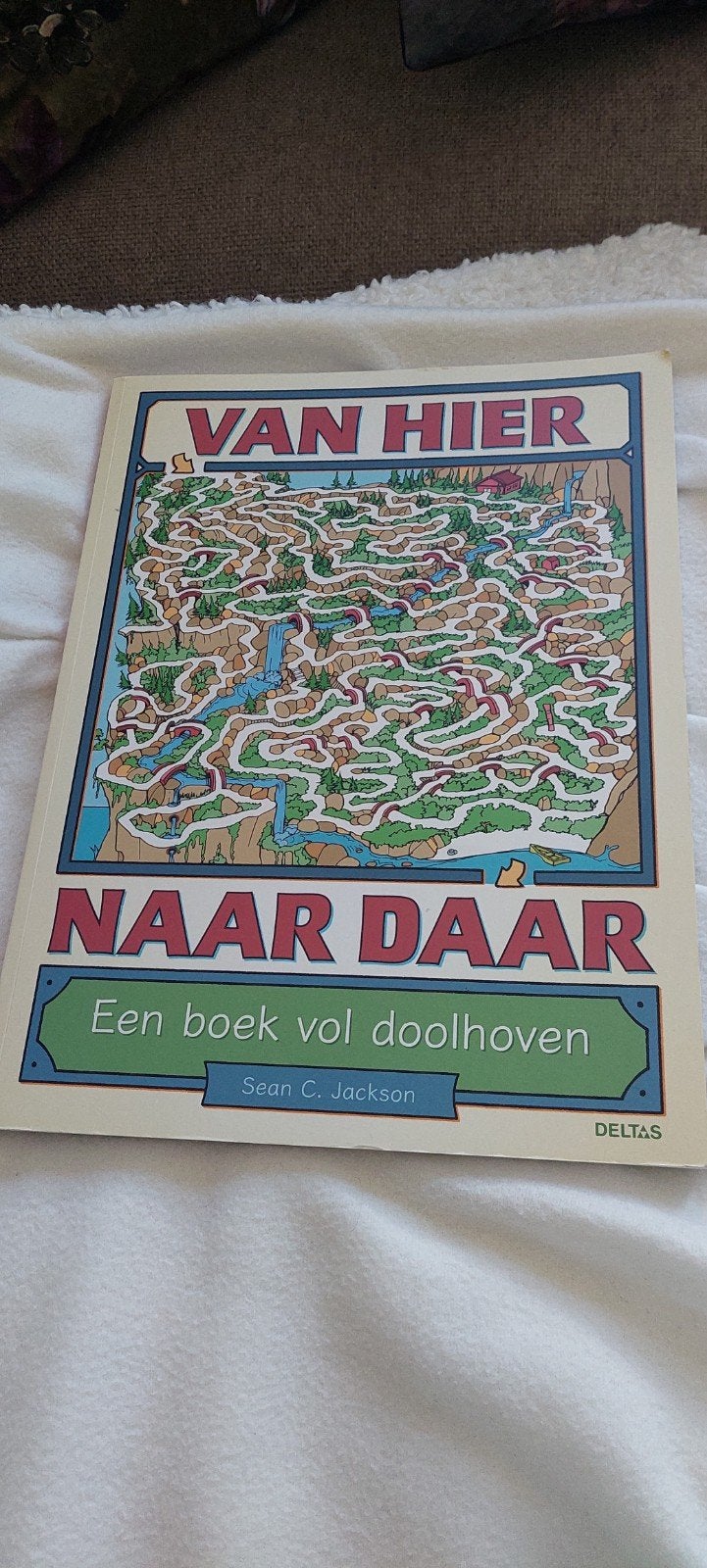 DELTA BOEK DOOLHOVEN VAN HIER NAAR DAAR DOOR SEAN C. JACKSON, Ophalen of Verzenden, Nieuw, Overige typen