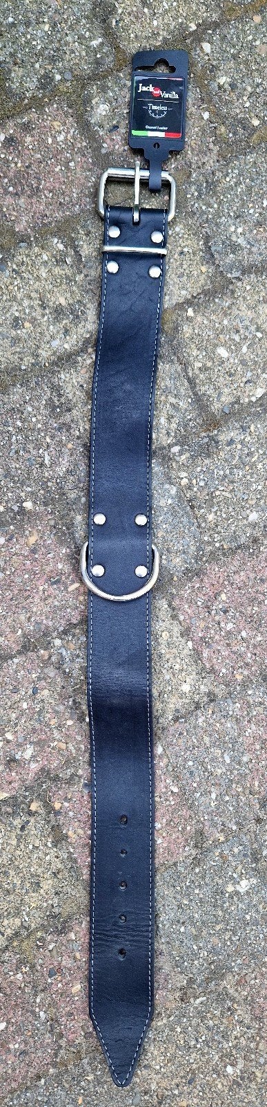 Jack And Vanilla - Halsbanden - Vetleder Brede Halsband - Zw, Ophalen of Verzenden, Nieuw
