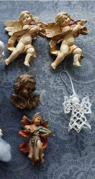 verzameling nieuwe beeldjes en hangers ENGEL, Verzamelen, Beelden en Beeldjes, Ophalen of Verzenden, Nieuw, Religie