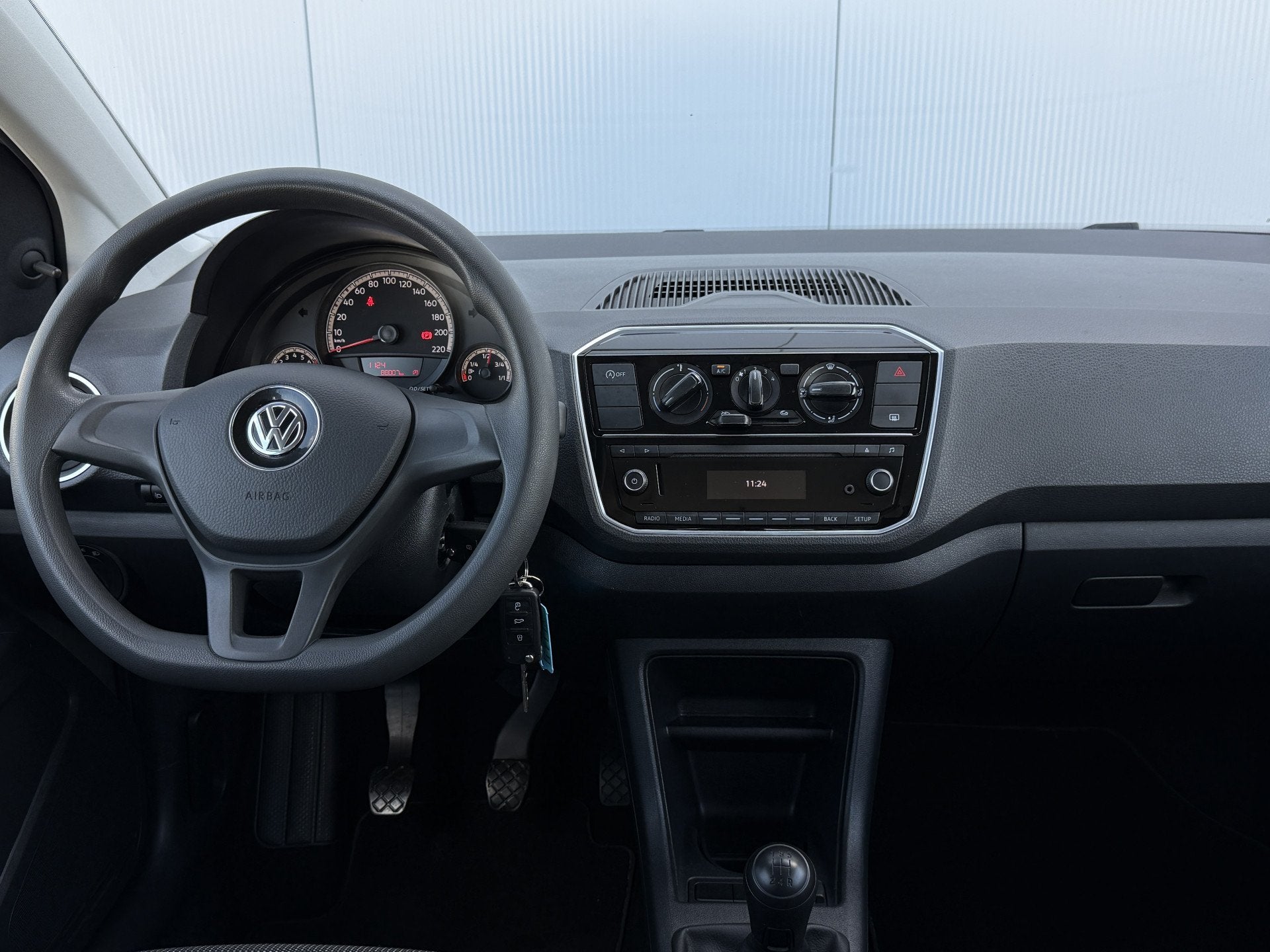 Volkswagen up! 1.0 BMT take up! Airco/Origineel NL., Voorwielaandrijving, Stof, Gebruikt, Origineel Nederlands