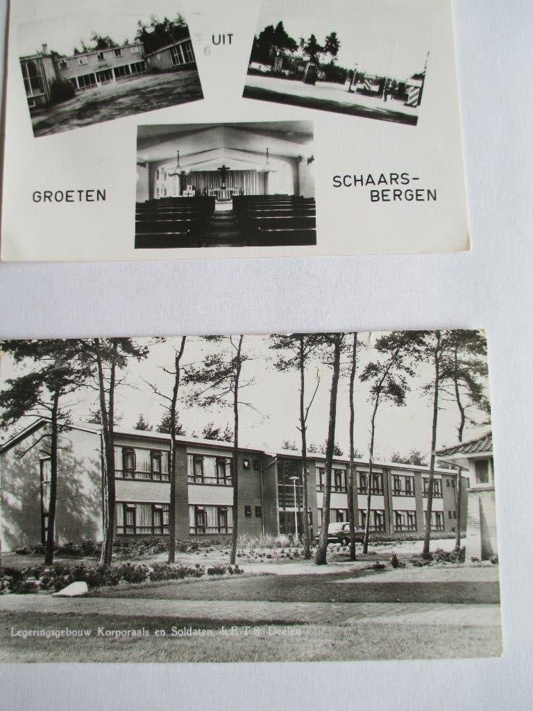 2 ansichtkaarten Lets Deelen 1971, Ophalen of Verzenden, 1960 tot 1980, Gelopen