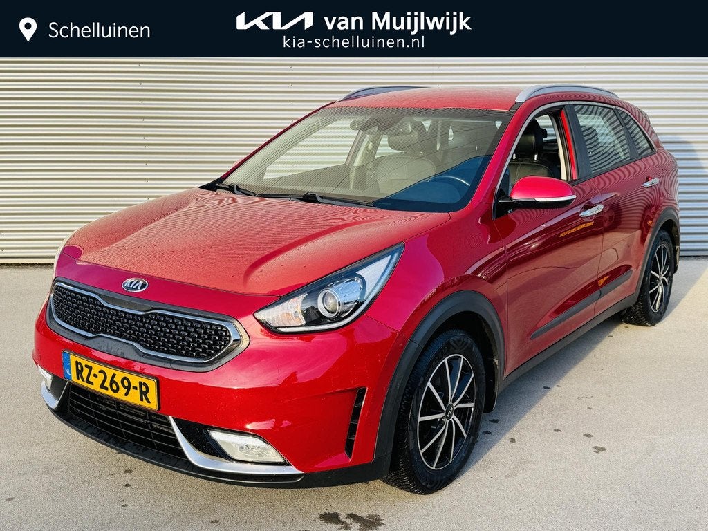Kia Niro 1.6 GDi Hybrid DynamicLine Trekhaak | All season ba, Auto's, Kia, Bedrijf, Te koop, Niro, ABS, Achteruitrijcamera, Airbags