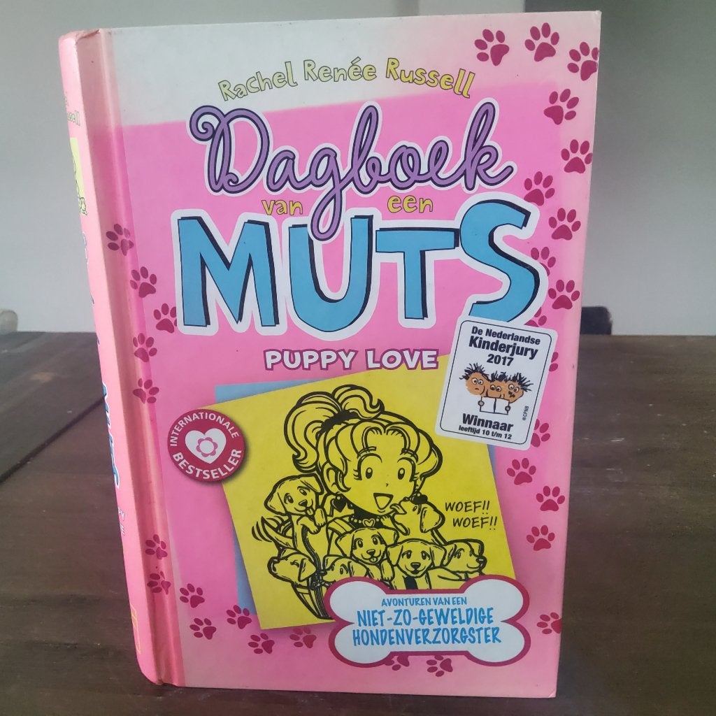 Dagboek van een Muts, Puppy Love, Rachel  Renee Russell, Rachel Renée Russell, Fictie algemeen, Ophalen of Verzenden, Zo goed als nieuw
