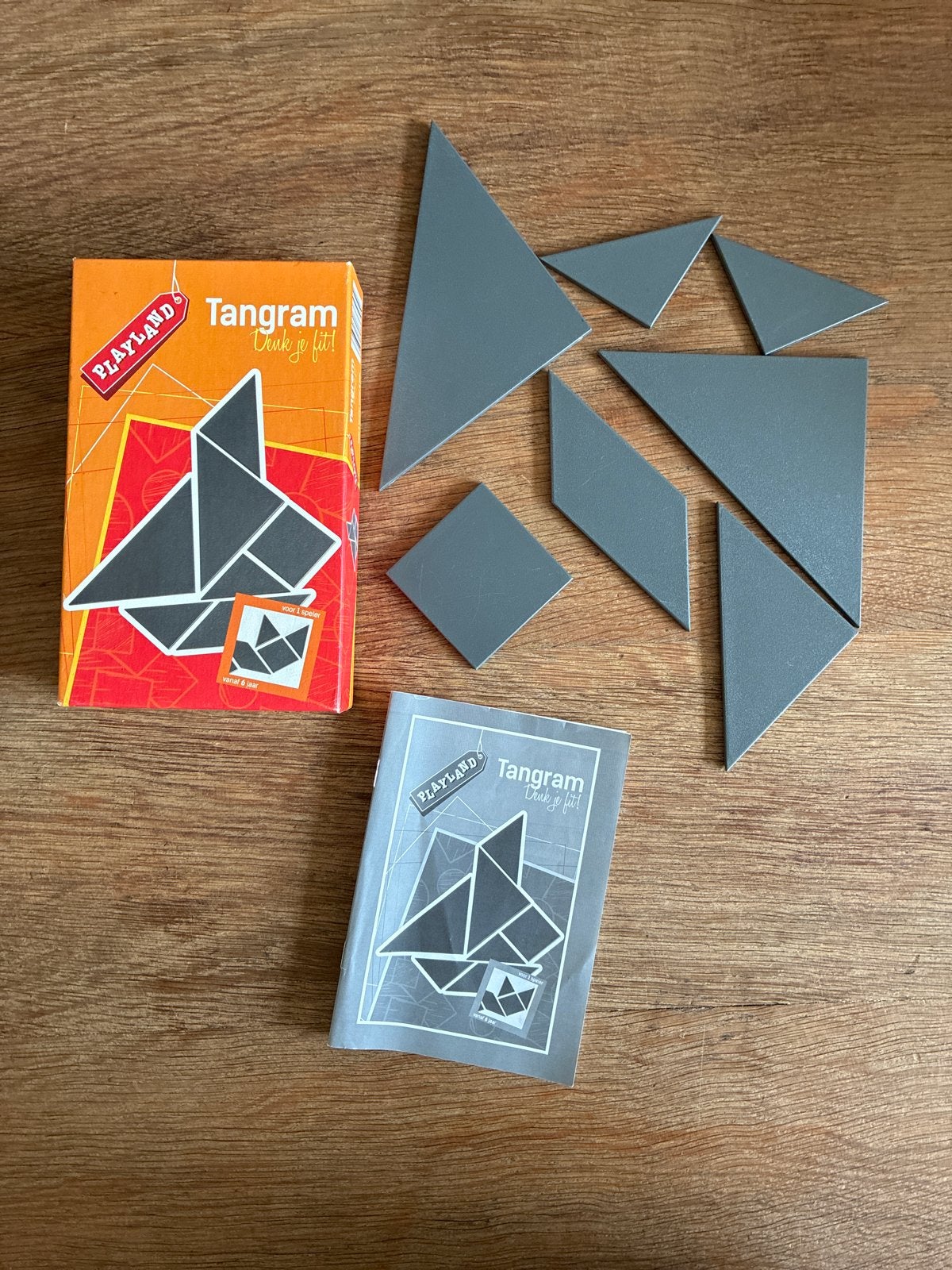 Tangram Puzzel - Denk je fit! Playland, Hobby en Vrije tijd, Ophalen, Zo goed als nieuw, Overige typen