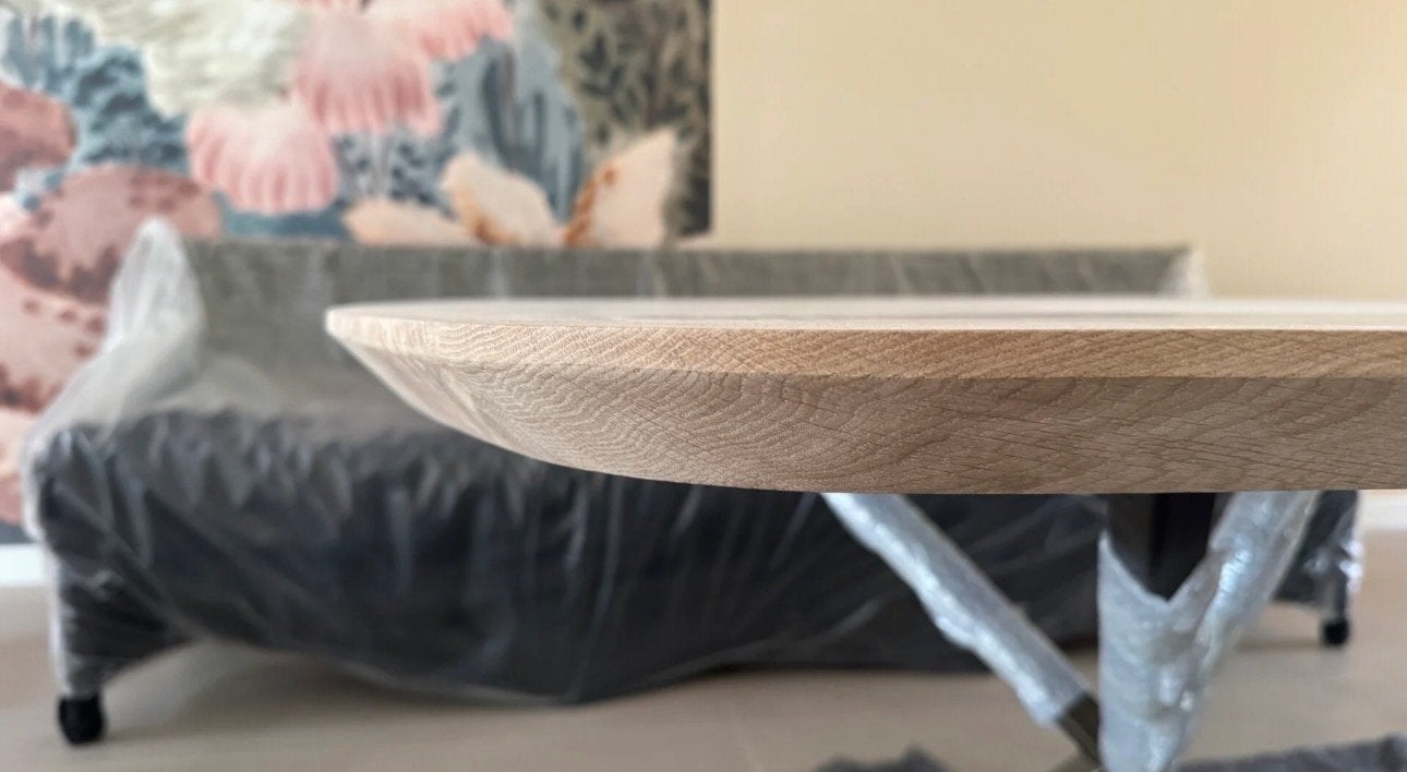 Mooiste eiken Deens ovale tafels, Huis en Inrichting, 100 tot 150 cm, Eikenhout, Ophalen of Verzenden, Ovaal