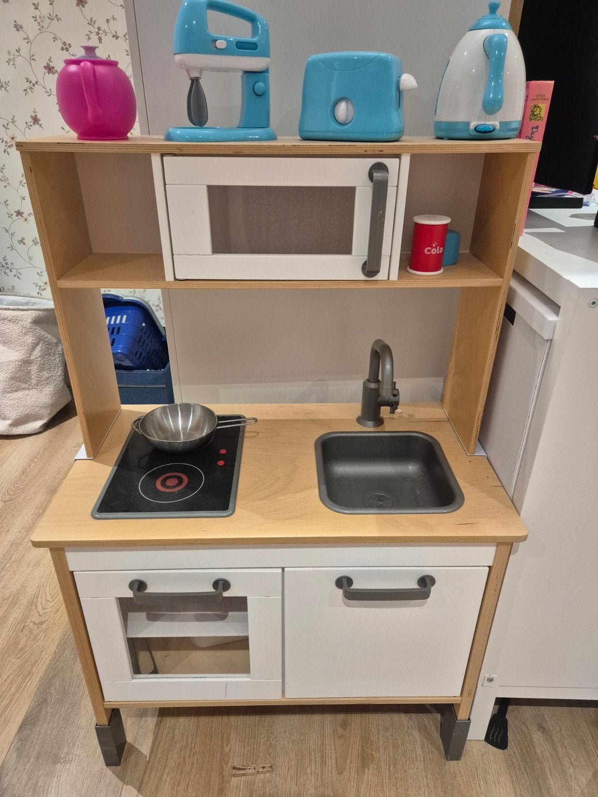 IKEA Duktig Speelkeuken met accessoires, Ophalen, Gebruikt, Hout, Speelkeuken