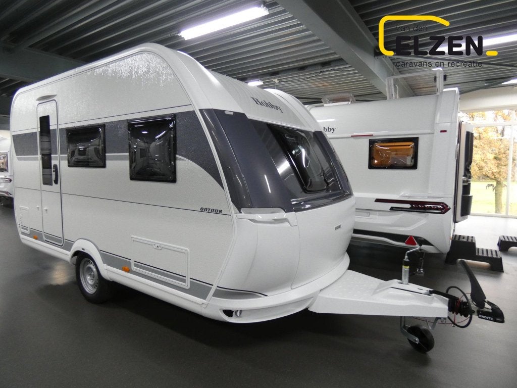 Hobby On Tour 390 SF, Caravans en Kamperen, Hobby, Bedrijf, Treinzit, 750 - 1000 kg
