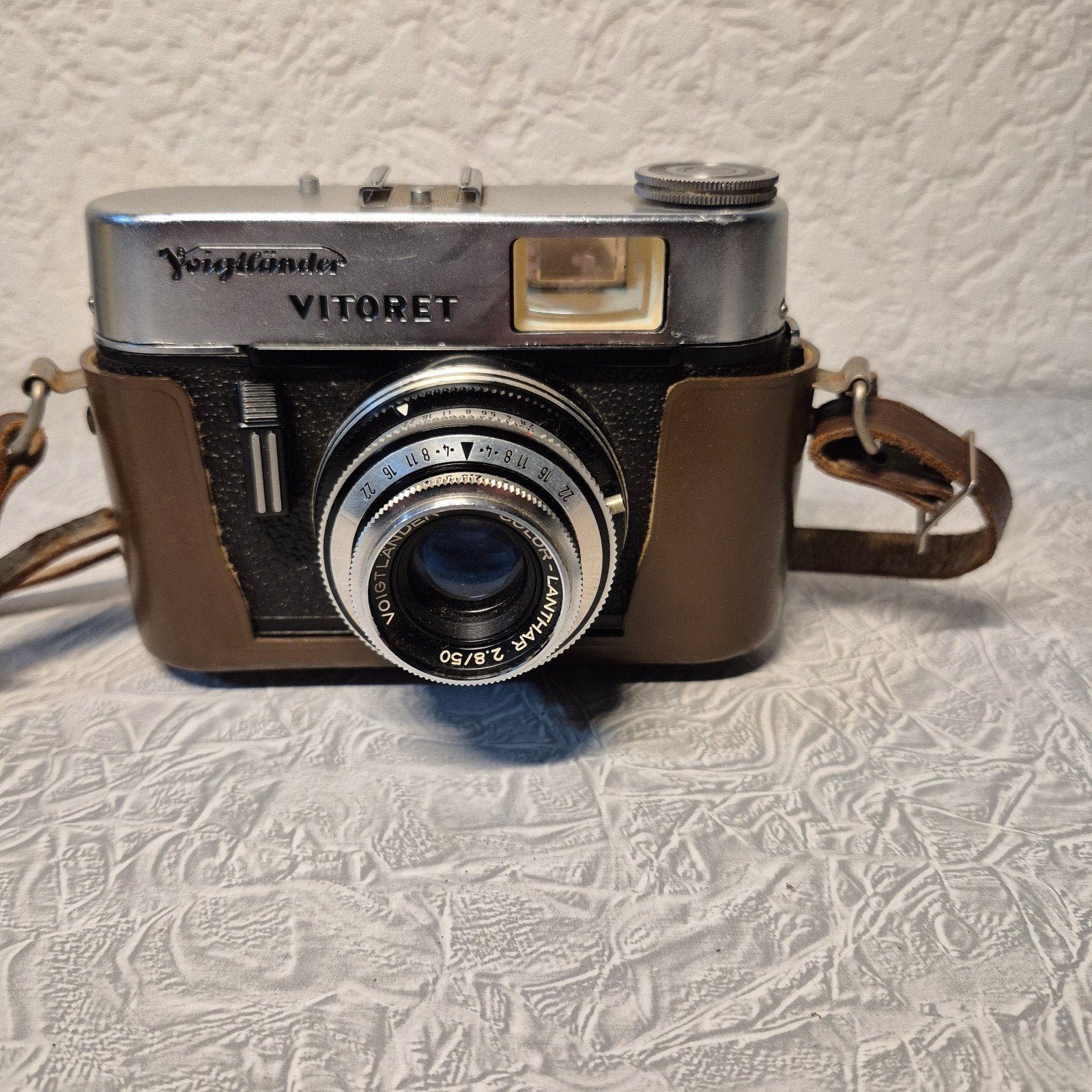 Voigtländer Vitoret 35mm filmcamera – Volledig werkend + ori, Ophalen of Verzenden, Gebruikt, Overige Merken