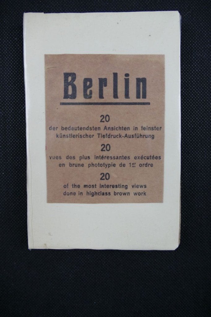 Album von Berlin, 20 der bedeutendsten ansichten in, Verzenden, Gelezen, Onbekend