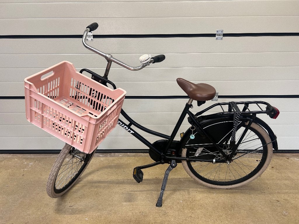 Transportfiets meisjes., Terugtraprem, (Extra) lage instap, Zo goed als nieuw, Minder dan 47 cm