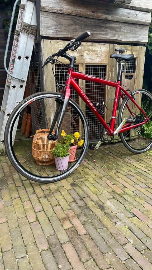 Trek 7.6 FX Hybride Fiets - Bontrager onderdelen, Fietsen en Brommers, Fietsen | Heren | Sportfietsen en Toerfietsen, 28 inch